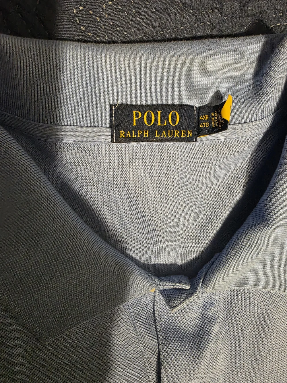 Ralph Lauren Light Blue Polo with Embroidered Polo Players